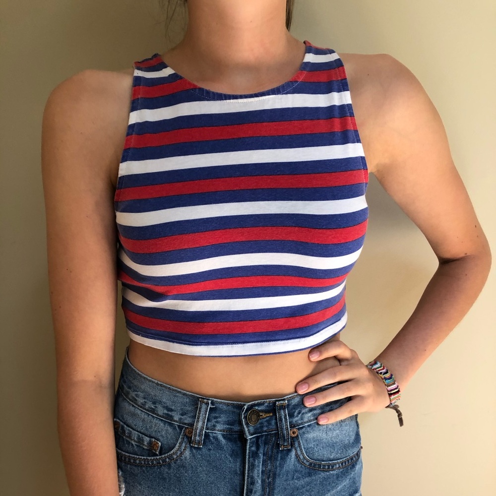 Striped crop top!